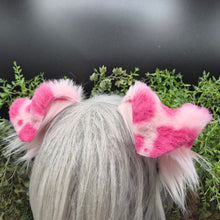 Load image into Gallery viewer, Pink Spotted Sculpted Puppy