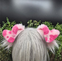 Load image into Gallery viewer, Pink Spotted Sculpted Puppy