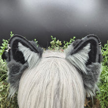 Load image into Gallery viewer, Black/Gray Rounded Puppy